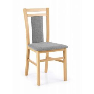 HUBERT8 krzesło dąb miodowy / tap: Inari 91 (1p 2szt)
