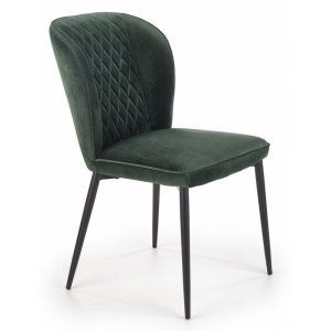Krzesło K399 ciemny zielony