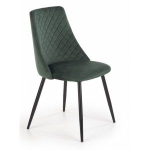 Krzesło K405 ciemny zielony