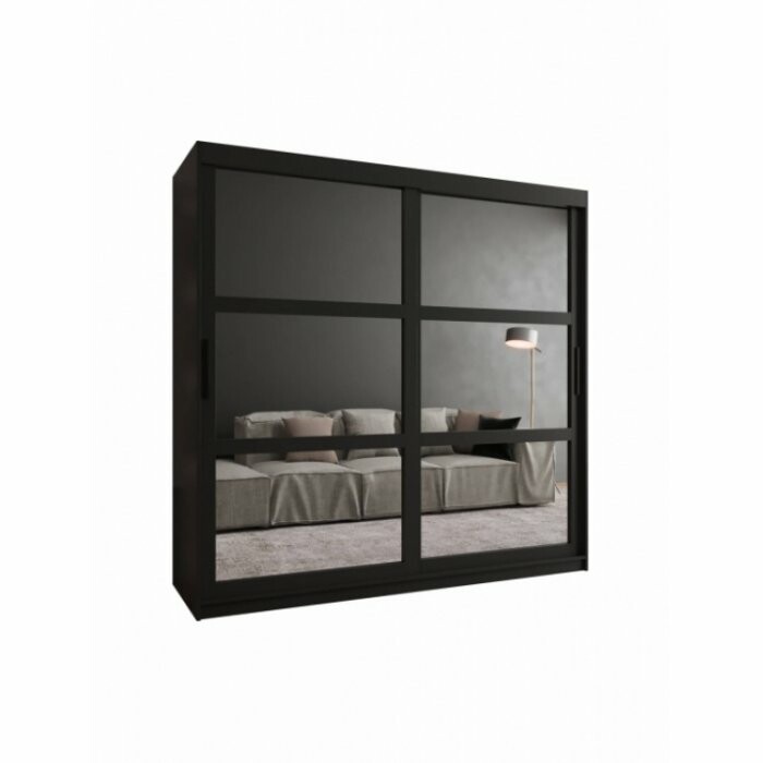 Szafa Gloss czarna 200