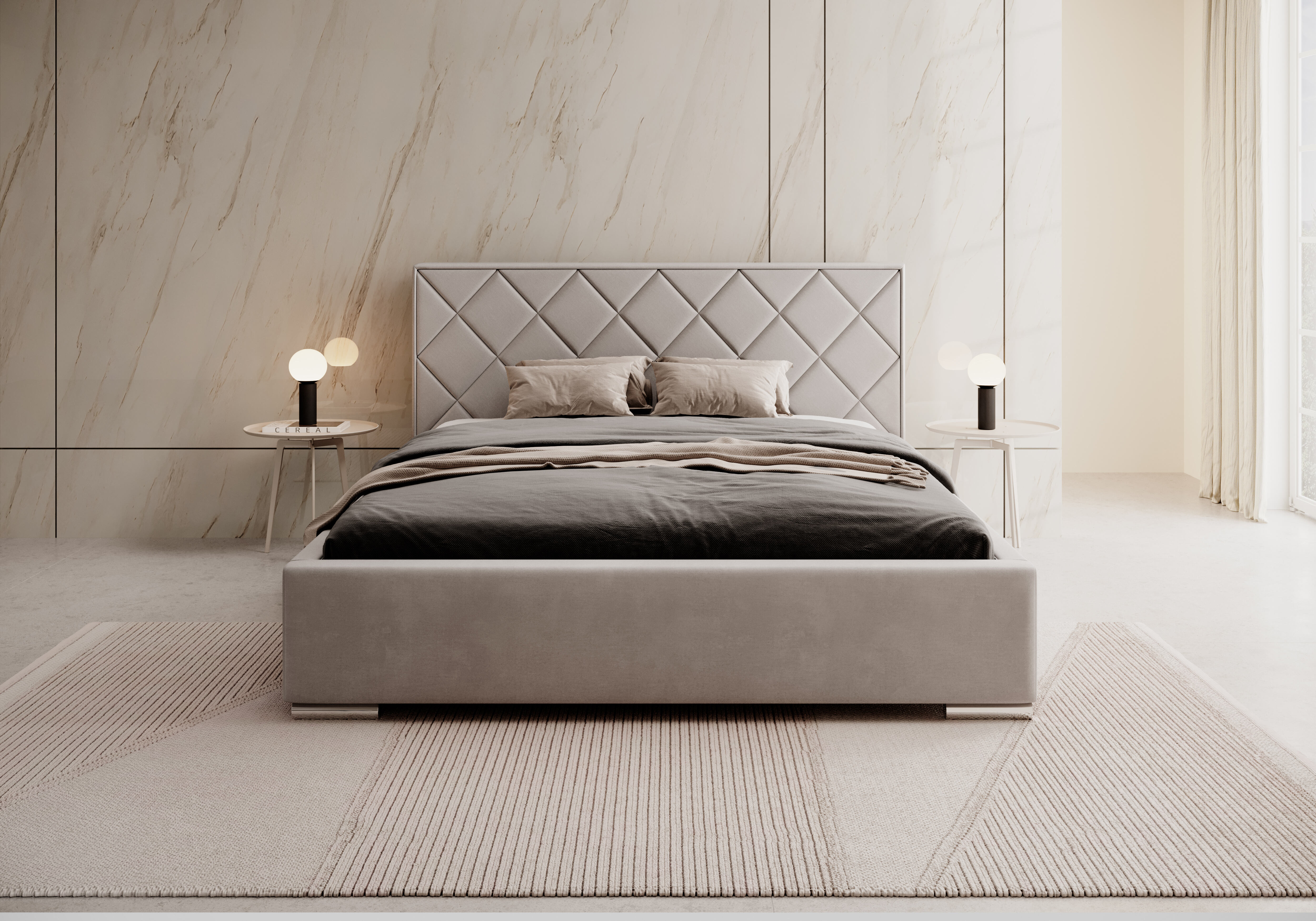 Łóżko Marina – klasyczna elegancja i dopasowanie do Twoich potrzeb