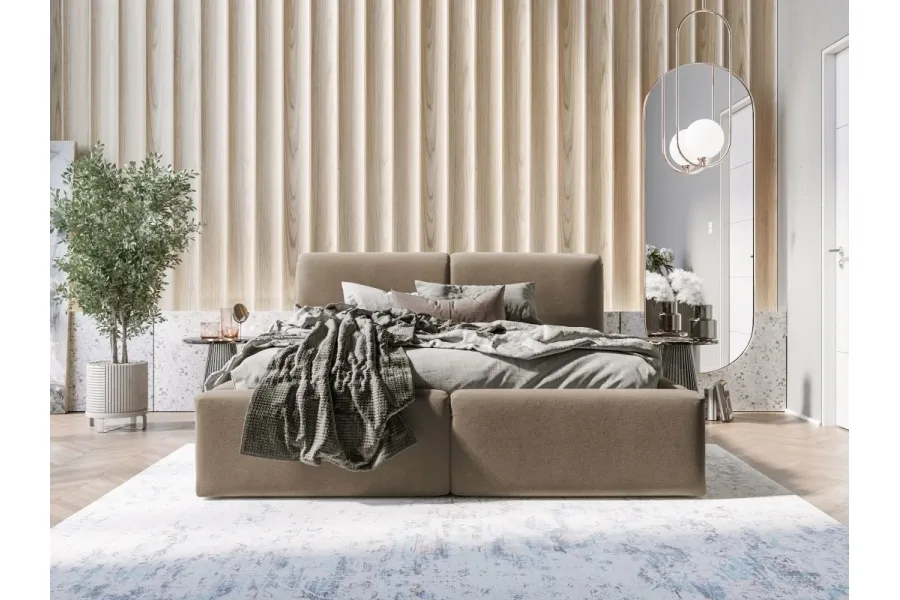 Łóżko Joran – minimalistyczna forma i codzienny komfort