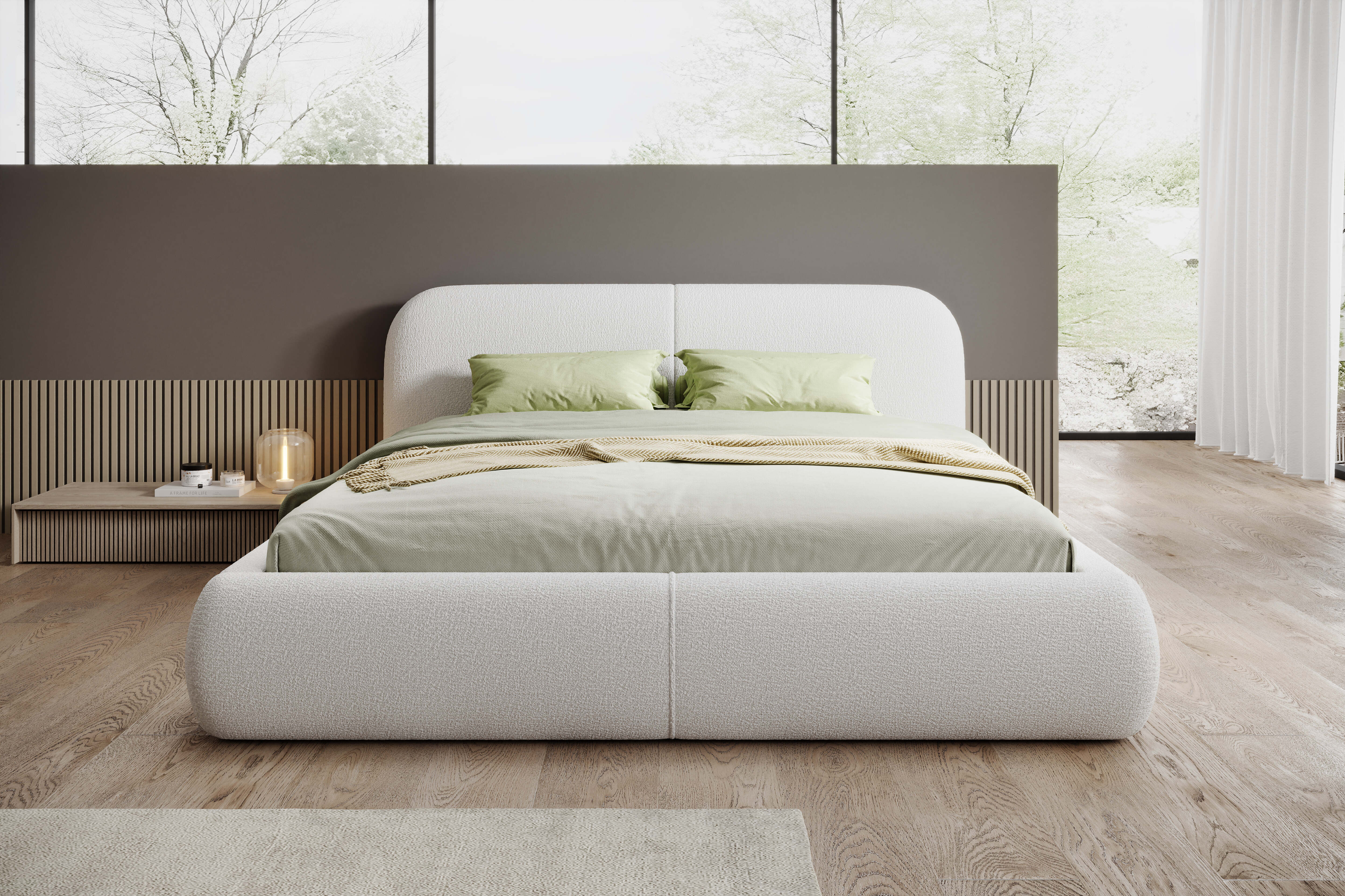Łóżko Logan – nowoczesna forma i maksymalny komfort
