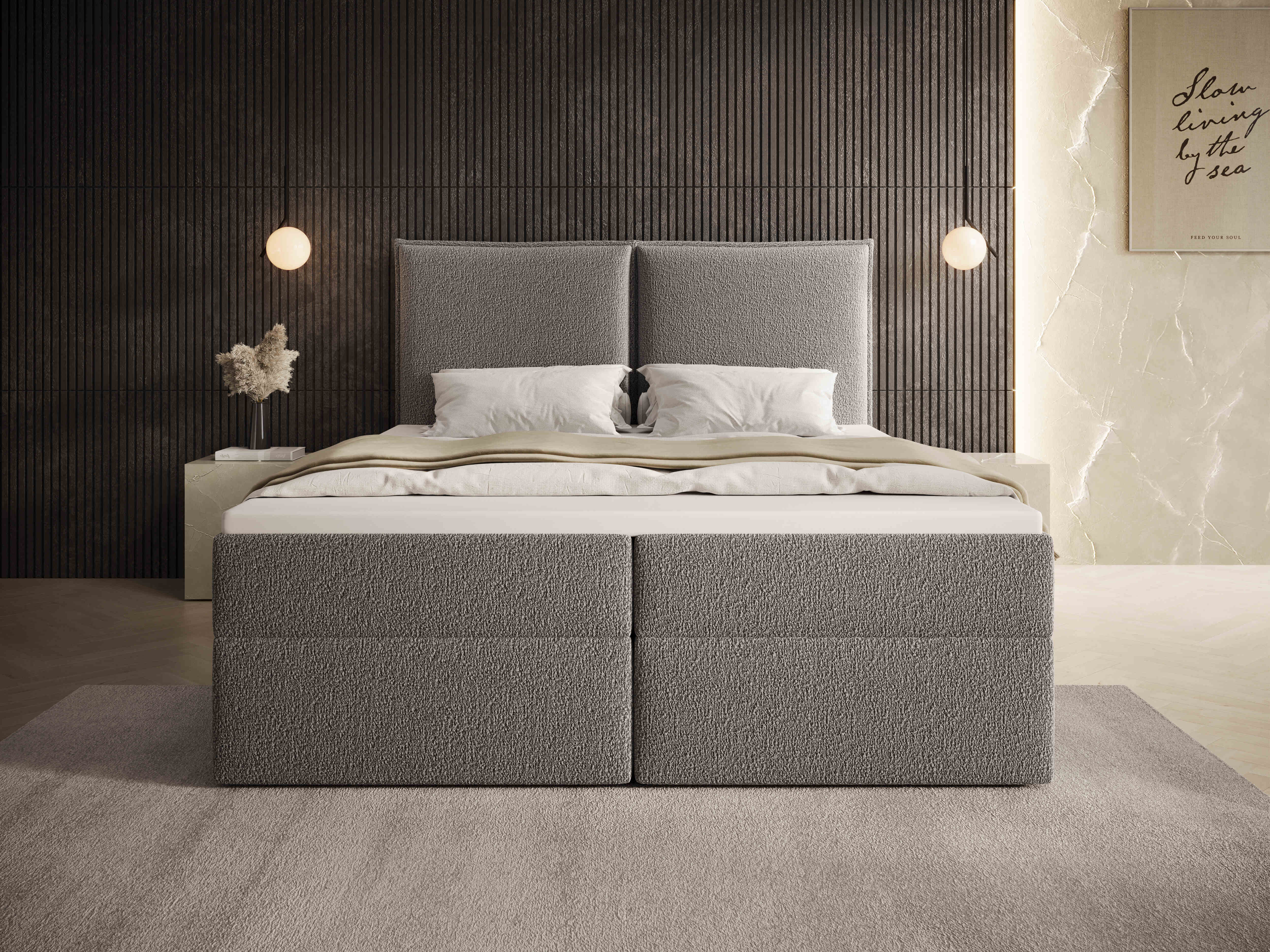 Łóżko Calmo – harmonia formy i komfort snu