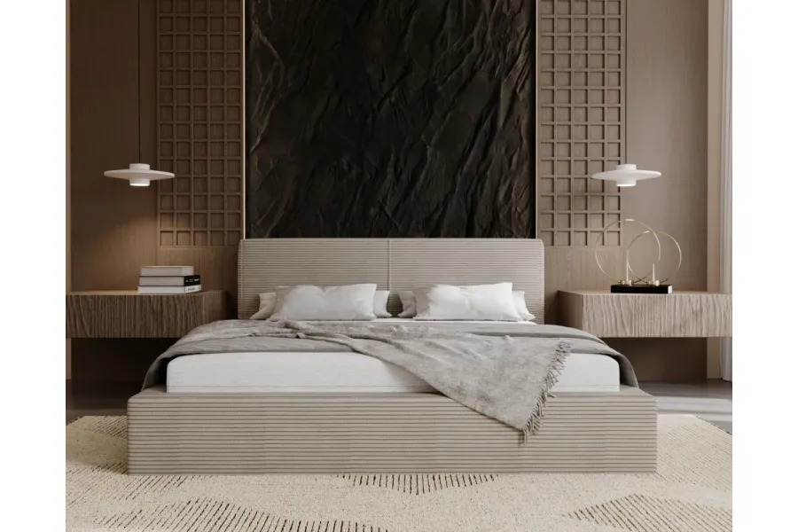 Łóżko Kalen – nowoczesny minimalizm i eleganckie detale
