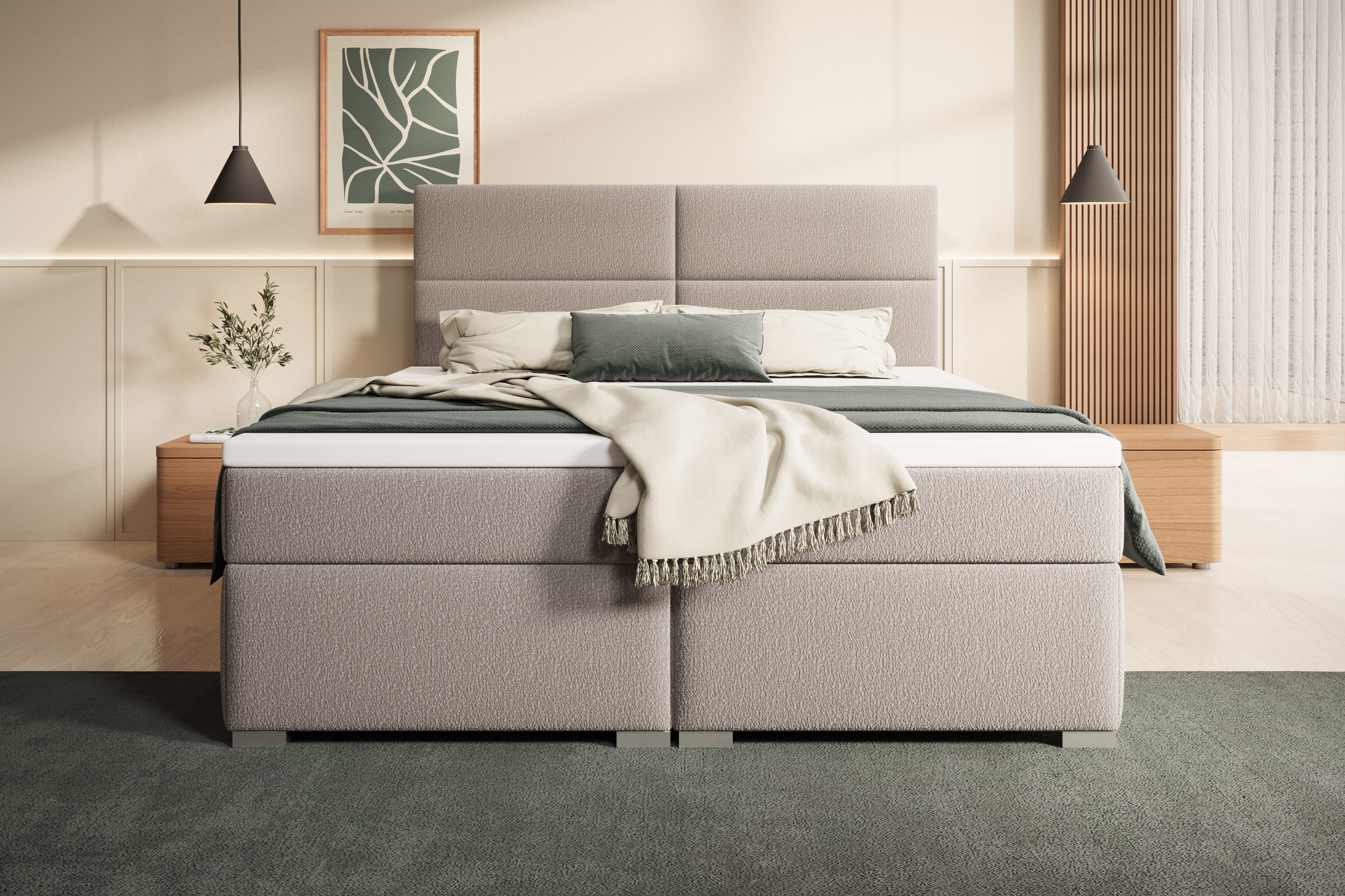 Łóżko Linda – delikatna estetyka i dopracowana konstrukcja