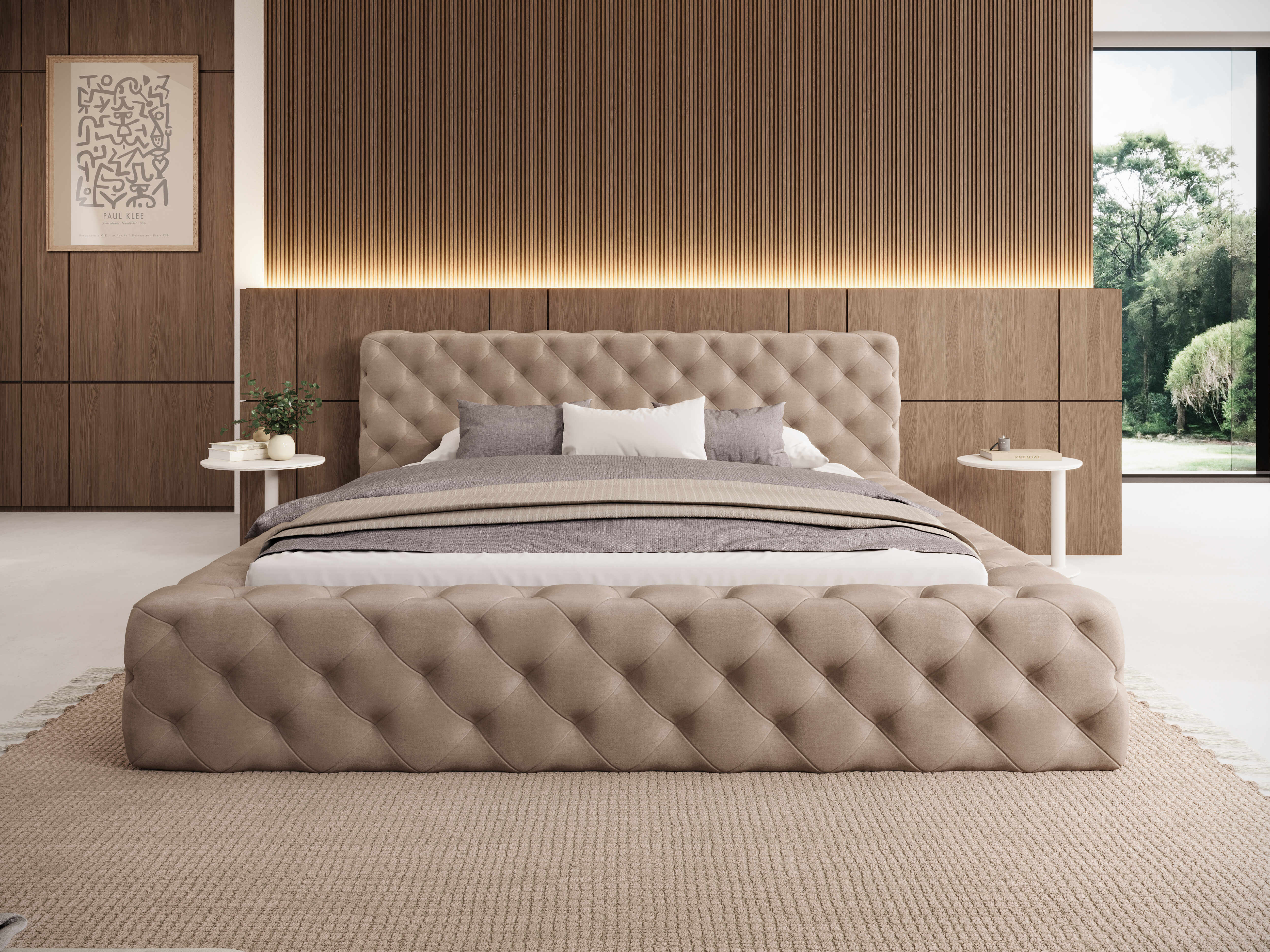 Łóżko Velora – miękkość, która otula komfortem