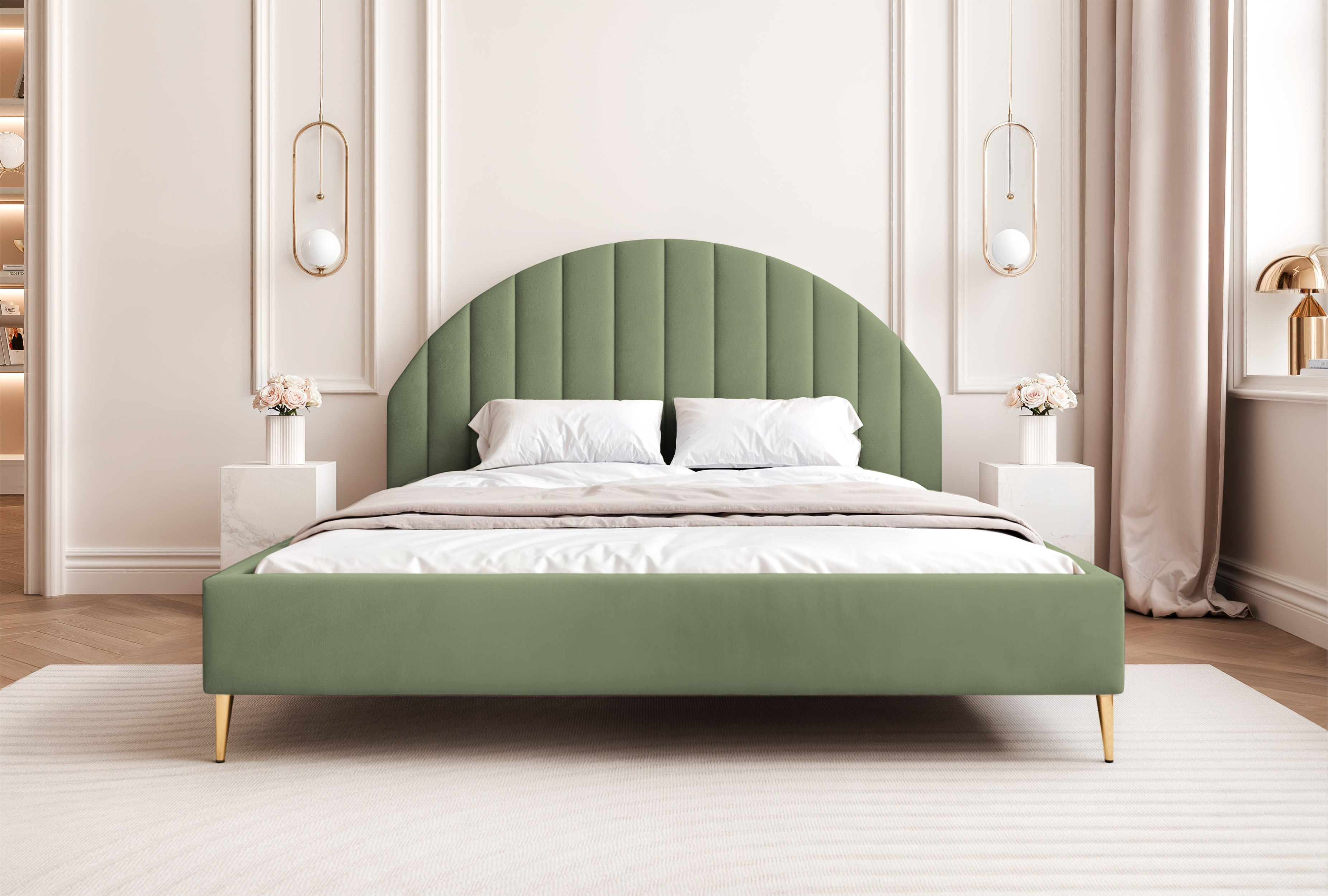 Łóżko Noel – elegancka forma i nowoczesna lekkość