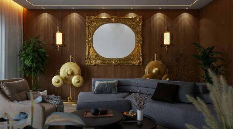 Jak urządzić salon w modnym stylu modern classic?