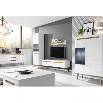 Nowoczesne meblościanki w stylu skandynawskim