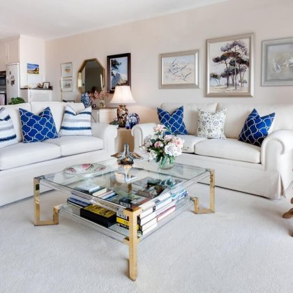 Salon z dwoma sofami - stwórz przytulny kącik wypoczynkowy