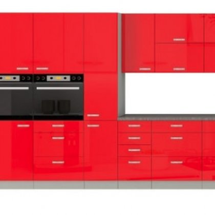 Kuchnia w kolorze czerwonym – jak dobrać kolory