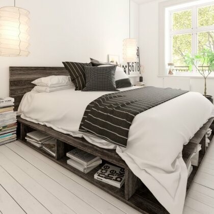 Łóżka ze wbudowanymi półkami i szafkami – jak zaoszczędzić miejsce w małej sypialni?
