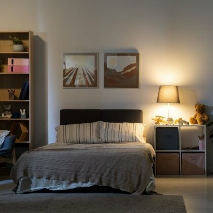 Oświetlenie w sypialni - jak dobrać lampki nocne do łóżka?