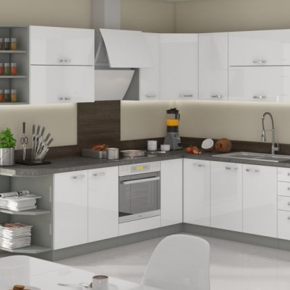 Kuchnia w bieli - nuda, czy uniwersalizm?